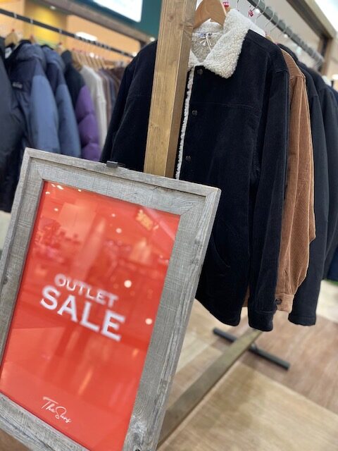 OUTLET SALE開催中です