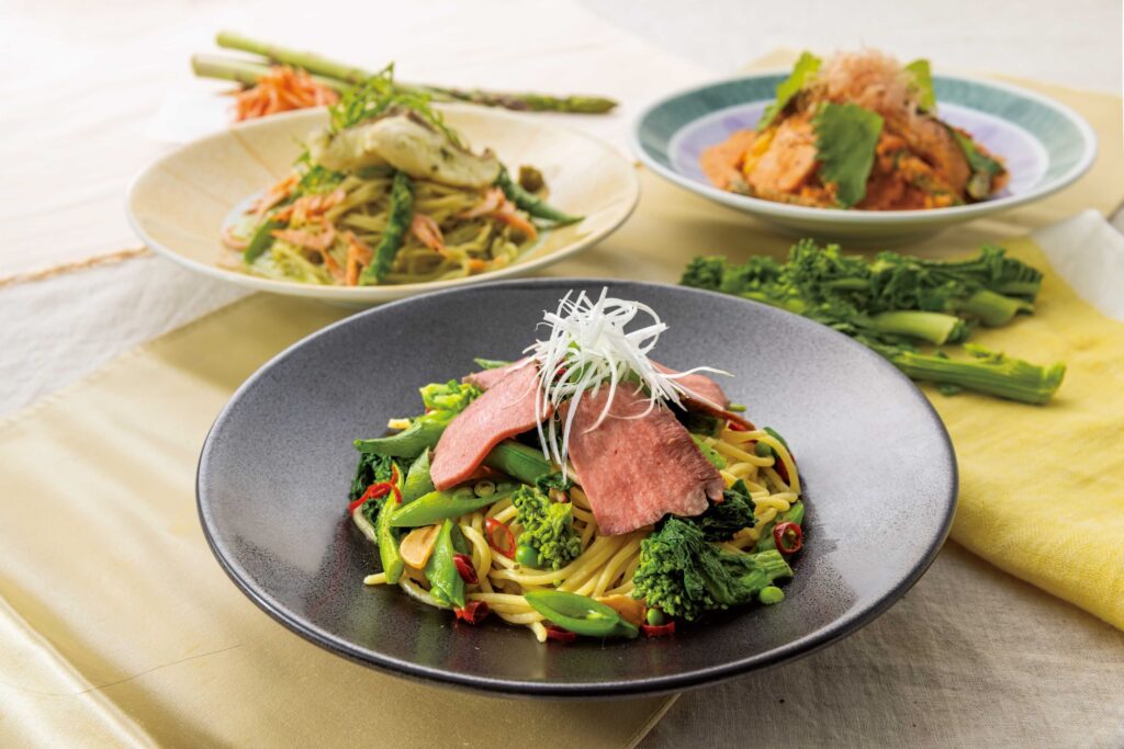 鎌倉パスタ　春の季節限定メニュー