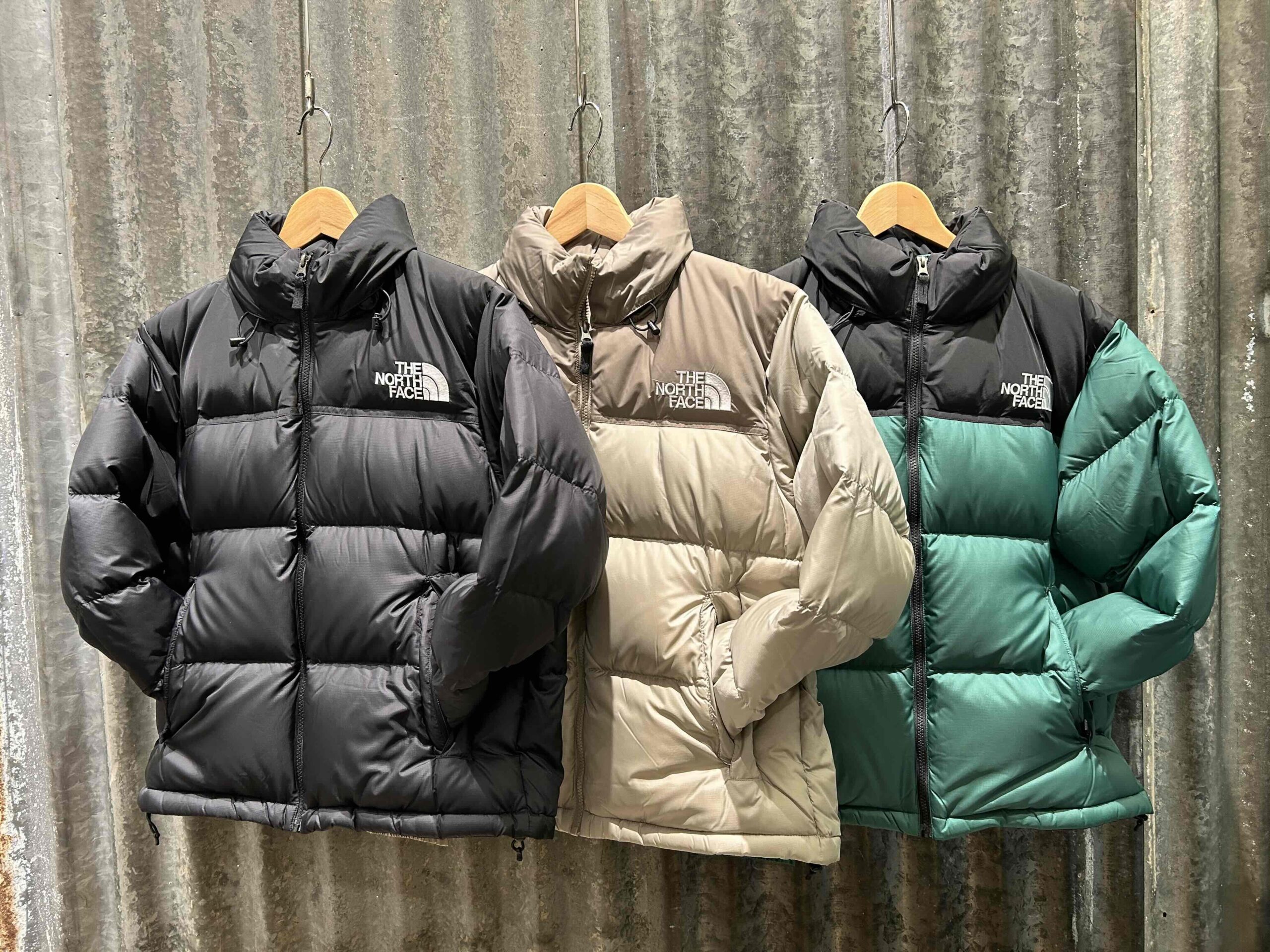 400着限定】LEATHER NUPTSE DOWN JACKET 幼 ヌプシ