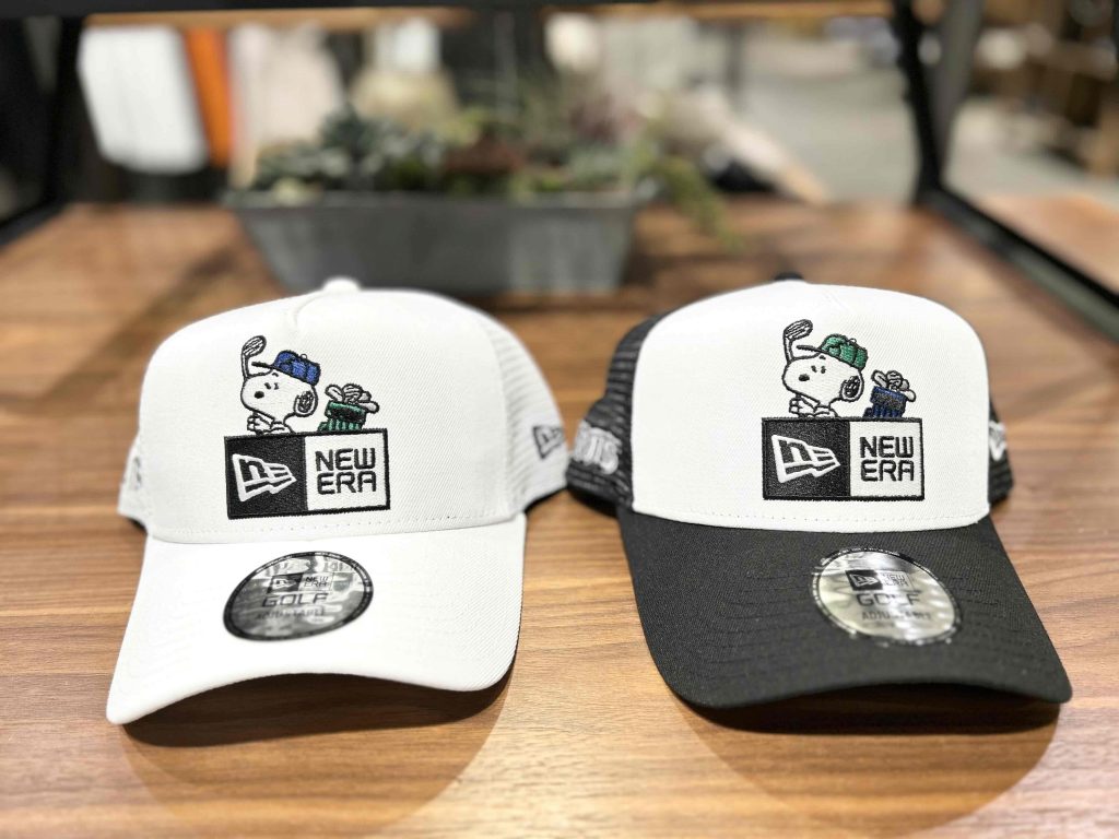 【NEWERA】ピーナッツコラボ メッシュキャップ