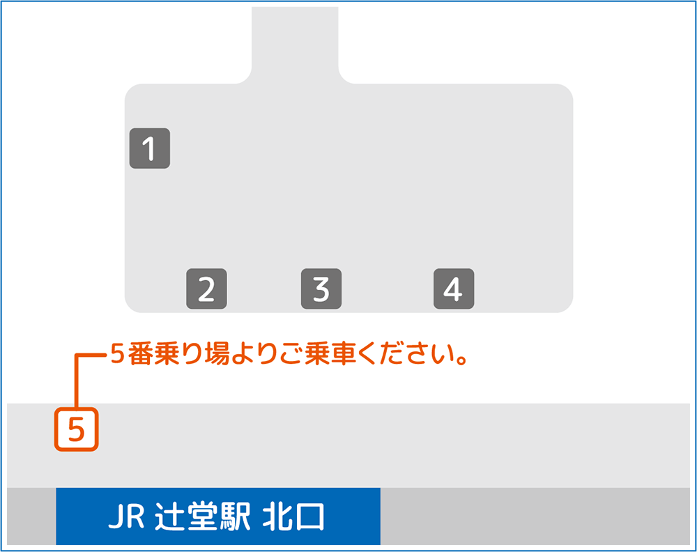 辻堂s駅北口バスのりば